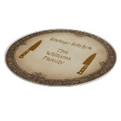 Antique Heirloom Glass Cutting Board カッティングボード (角)