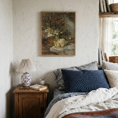 Antique Hellebore Garden Wall Poster ポスター