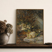 Antique Hellebore Garden Wall Poster ポスター