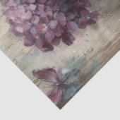 Antique Hydrangea Botanical Art Decoupage 薄葉紙 (詳細)