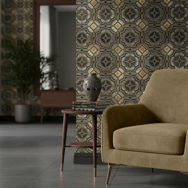 Antique Iron Industrial Geometric #10 ID1227 壁紙 (クリエイターアップロード済み)