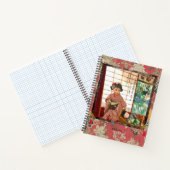 Antique Japanese Doll Mom Notebook ノートブック (内部)