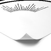 Antique Kitchen Sign – Bon Appetit ポスター (角)