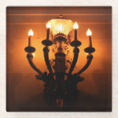 Antique Light ガラスコースター (正面)