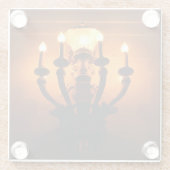 Antique Light ガラスコースター (裏面)