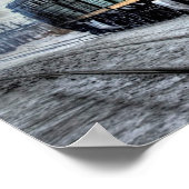 Antique Locomotive Steam Engine Train Poster ポスター (角)