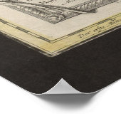 Antique Magdeburg Map, Vintage German Cartography  ポスター (角)