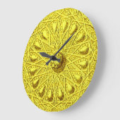 antique Middle Eastern motif ラージ壁時計 (傾斜)