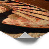 Antique mule train wagon ポスター (角)