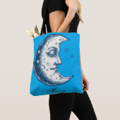 Antique of moon drawing  トートバッグ (クローズアップ)