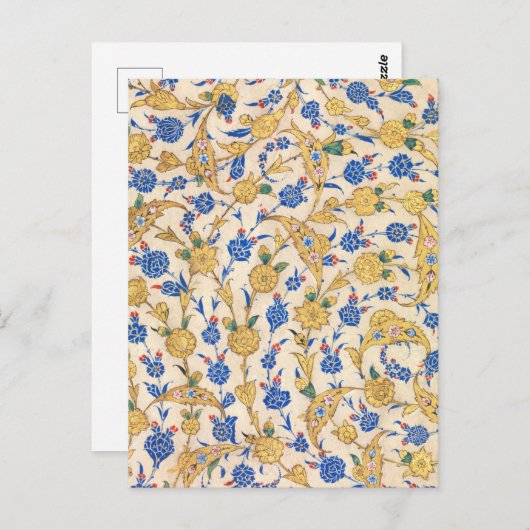 Antique Oriental Sultan Design ポストカード (正面/裏面)