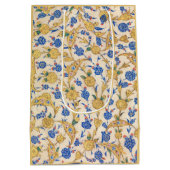 Antique Oriental Sultan Design ミディアムペーパーバッグ (裏面)