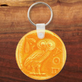 ANTIQUE OWL キーホルダー (正面)
