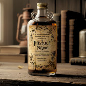 Antique paper Apothecary Style Labels ワインラベル