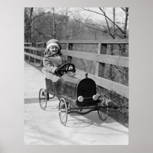 Antique Pedal Car, 1922 ポスター
