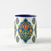 Antique Persian Pattern Look Seven-Tone Coffee Mug マグカップ (中央)