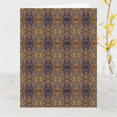 Antique Persian Rug - Look CGGWOMF カード (黄色い花)