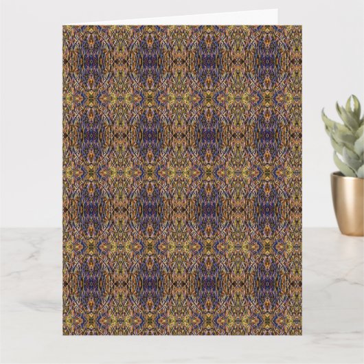 Antique Persian Rug - Look CGGWOMF カード (小さな植物)