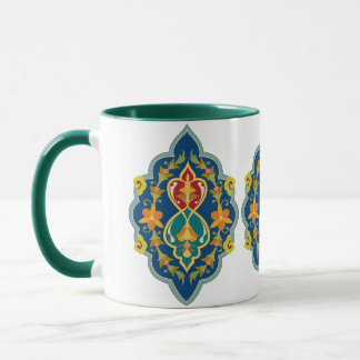 Antique Persian Turkish Pattern 7-Tone V2 Coffee マグカップ