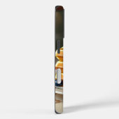 Antique Plate of Waffles with Strawberries Case-Mate iPhoneケース (裏面 / 右)