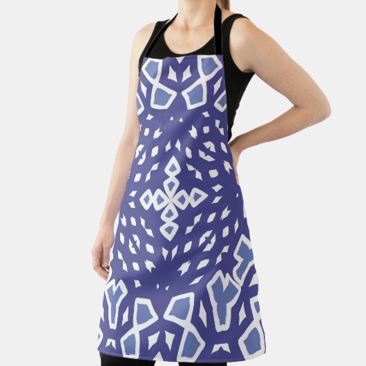 Antique portuguese azulejo ceramic. Original desig エプロン (インサイチュ)