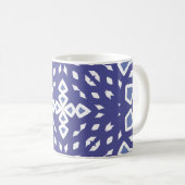 Antique portuguese azulejo ceramic. Original desig コーヒーマグカップ (正面右)