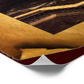 ANTIQUE RENAISSANCE TAROTS 11/ FORTITUDE Parchment ポスター (角)