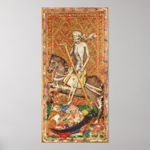 ANTIQUE RENAISSANCE TAROTS 13 / DEATH ポスター
