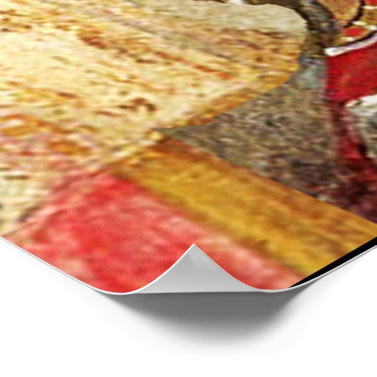 ANTIQUE RENAISSANCE TAROTS 15 / THE DEVIL POSTER ポスター (角)