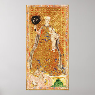 ANTIQUE RENAISSANCE TAROTS 2 / THE PAPESS ポスター