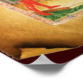 ANTIQUE RENAISSANCE TAROTS 4 / THE EMPEROR ポスター (角)