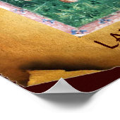 ANTIQUE RENAISSANCE TAROTS /LADY OF SWORDS ポスター (角)