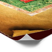 ANTIQUE RENAISSANCE TAROTS  / MAID OF CUPS ポスター (角)