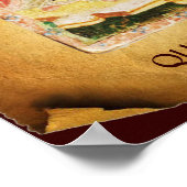 ANTIQUE RENAISSANCE TAROTS / QUEEN OF SWORDS ポスター (角)