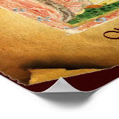 ANTIQUE RENAISSANCE TAROTS  / QUEEN OF WANDS ポスター (角)