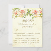 Antique Rose 4.25 x 5.5 RSVP Flat Card 1 (正面)