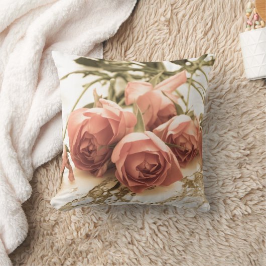 antique roses クッション (ブランケット)