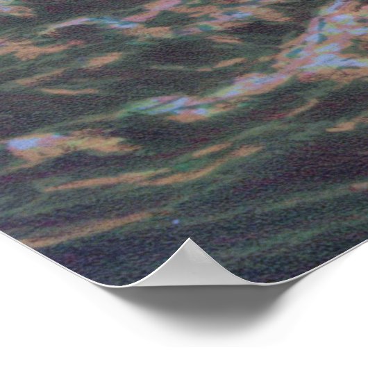 Antique Sailing Ship Sloop Yacht Sailboat Ocean ポスター (角)