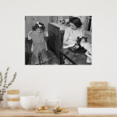 Antique Sewing Machine: 1940s ポスター (キッチン)