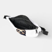 Antique Sloth Illustration Vintage Tee (2) ファニーパック (見開き)