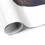 Antique Sloth Illustration Vintage Tee (2) ラッピングペーパー (ロールコーナー)