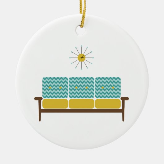 Antique Sofa セラミックオーナメント (正面)