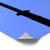 Antique street lamp ポスター (角)