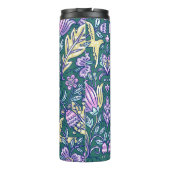 Antique Style Flowers and Birds Pattern タンブラー (裏面)