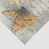 Antique Sunflower Botanical Ephemera Decoupage 薄葉紙 (詳細)