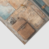 Antique Traveler Satchel Vintage 薄葉紙 (詳細)