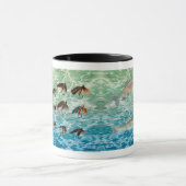 Antique Trout Flies / Lures Coffee Mug マグカップ (中央)