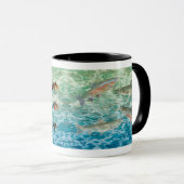 Antique Trout Flies / Lures Coffee Mug マグカップ (正面右)