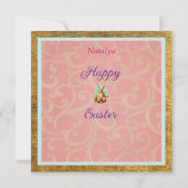 Antique Victorian Doll Greeting Card シーズンカード (裏面)