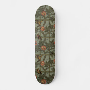 Antique wallpaper William Morris スケートボード